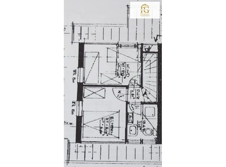 Grundriss hier von Haus A derzeitig in der Vermietung