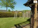 Garten mit Schaukel