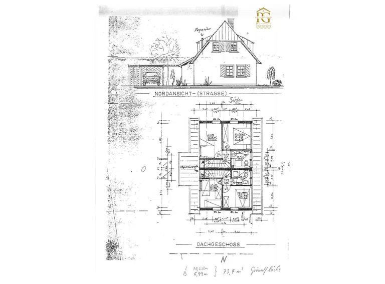Grundriss Haus A und B
