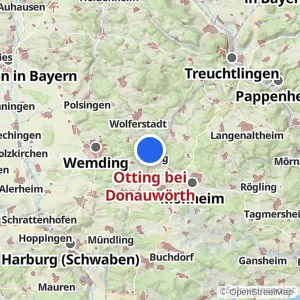 Kartenvorschau Otting bei Donauwörth
