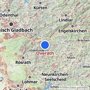 Kartenvorschau Overath