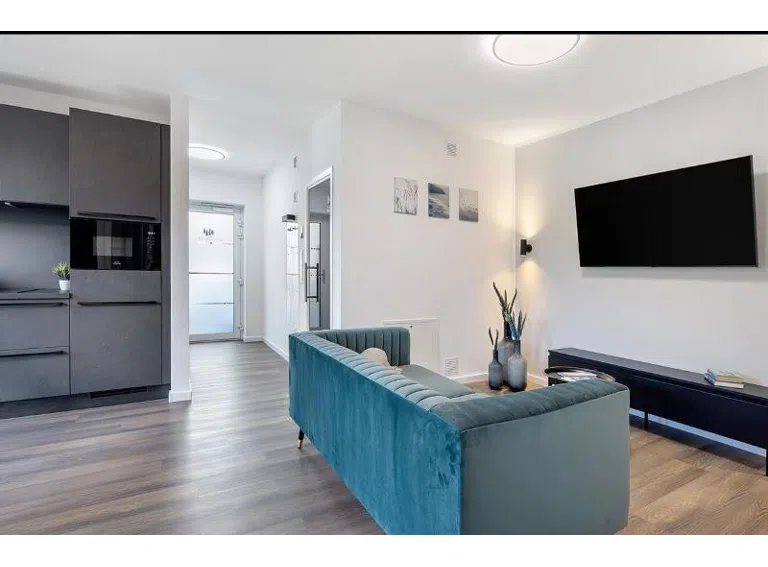 Blick in die Wohnung