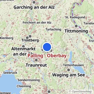 Kartenvorschau Palling - Oberbay