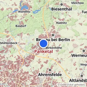 Kartenvorschau Panketal