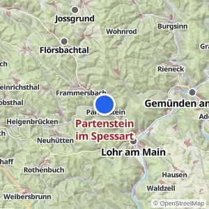 Kartenvorschau Partenstein im Spessart