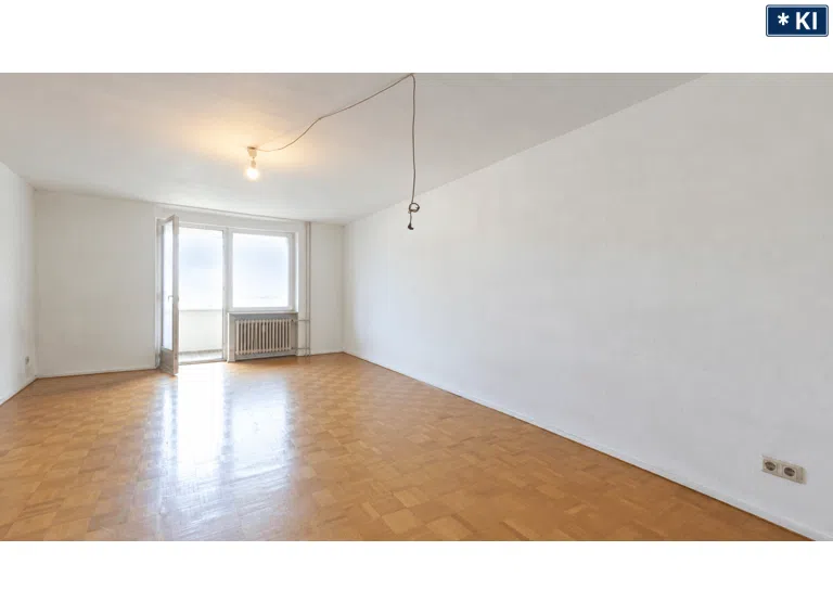 Wohnzimmer - mit KI entmöbliert