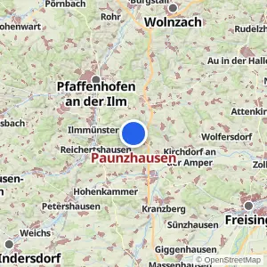 Kartenvorschau Paunzhausen