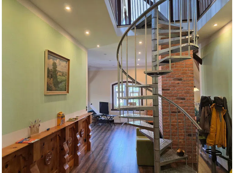 Blick in die Maisonette-Wohnung