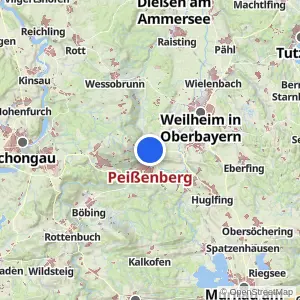 Kartenvorschau Peißenberg
