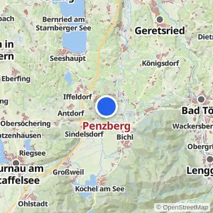 Kartenvorschau Penzberg