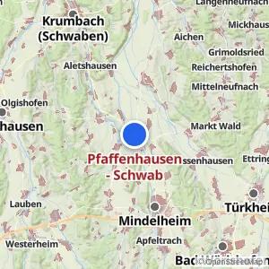 Kartenvorschau Pfaffenhausen - Schwab