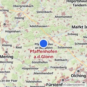 Kartenvorschau Pfaffenhofen a.d.Glonn