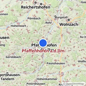 Kartenvorschau Pfaffenhofen a.d.Ilm