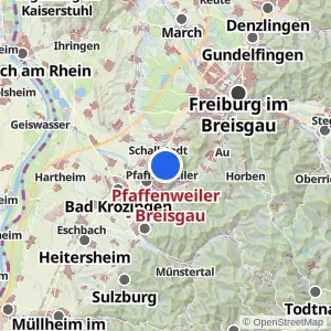 Kartenvorschau Pfaffenweiler - Breisgau