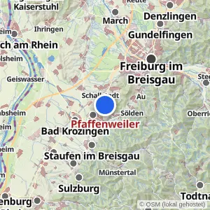 Kartenvorschau Pfaffenweiler