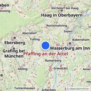 Kartenvorschau Pfaffing an der Attel