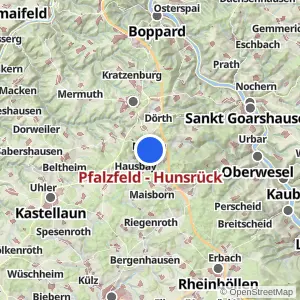 Kartenvorschau Pfalzfeld - Hunsrück