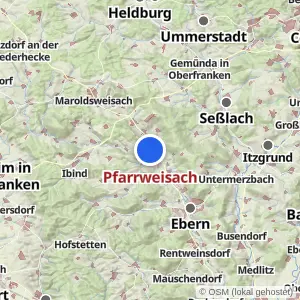 Kartenvorschau Pfarrweisach