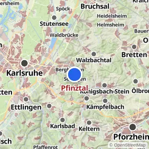 Kartenvorschau Pfinztal