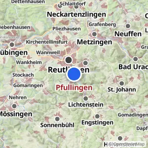 Kartenvorschau Pfullingen