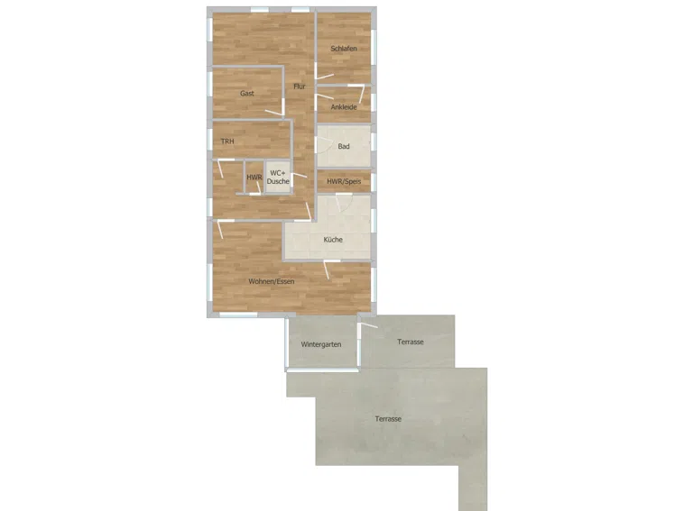 Grundriss EG Neubau
