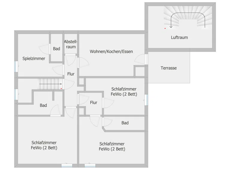 Grundriss DG Seminarhaus