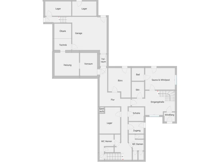 Grundriss UG Seminarhaus