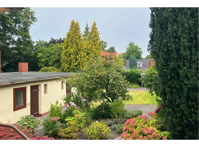 Blich in den Garten