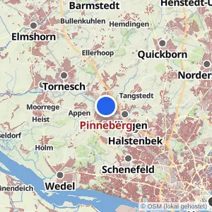 Kartenvorschau Pinneberg