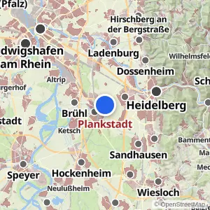 Kartenvorschau Plankstadt