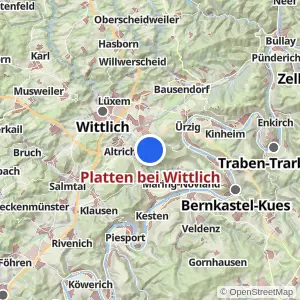 Kartenvorschau Platten bei Wittlich