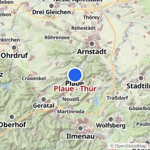 Kartenvorschau Plaue - Thür