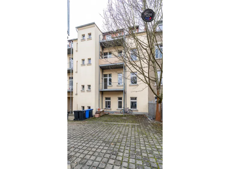RF-1389 Zweizimmwerwohnung Plauen Ansicht hinten