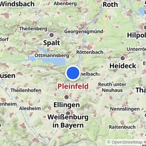 Kartenvorschau Pleinfeld