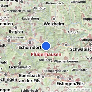 Kartenvorschau Plüderhausen