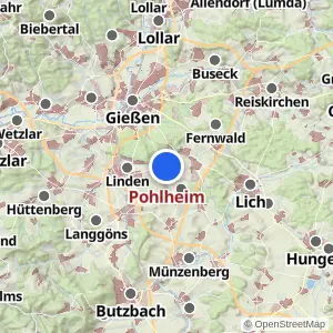 Kartenvorschau Pohlheim