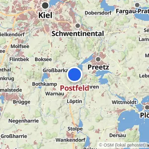 Kartenvorschau Postfeld