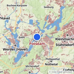 Kartenvorschau Potsdam