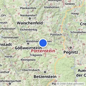 Kartenvorschau Pottenstein
