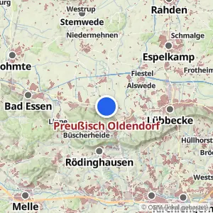 Kartenvorschau Preußisch Oldendorf