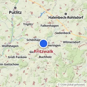 Kartenvorschau Pritzwalk