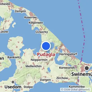 Kartenvorschau Pudagla
