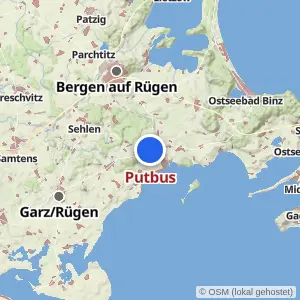 Kartenvorschau Putbus