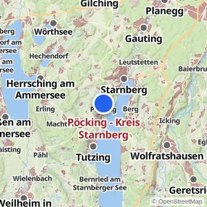 Kartenvorschau Pöcking - Kreis Starnberg