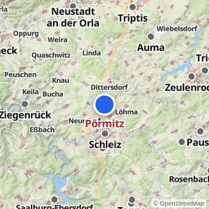Kartenvorschau Pörmitz