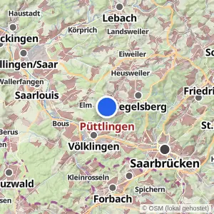 Kartenvorschau Püttlingen