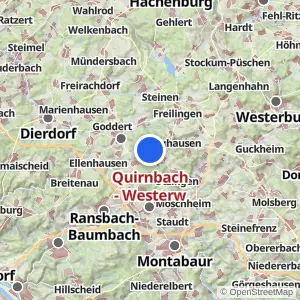 Kartenvorschau Quirnbach - Westerw