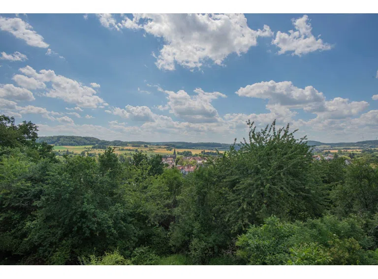Ausblick vom Haus