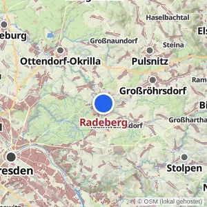 Kartenvorschau Radeberg