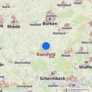 Kartenvorschau Raesfeld